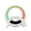 Display Clock Alarm Small Night Lamp -  White / USB 
